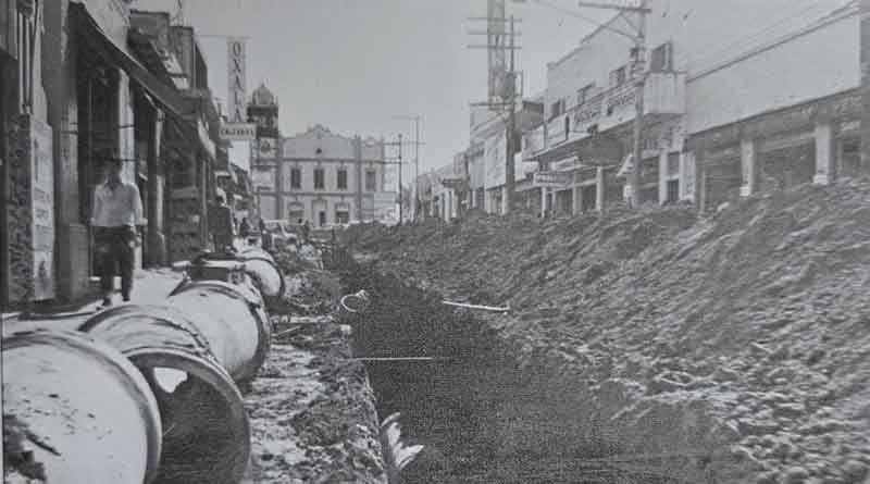 Início das obras de drenagem da Rua D. Pedro I em Guarulhos