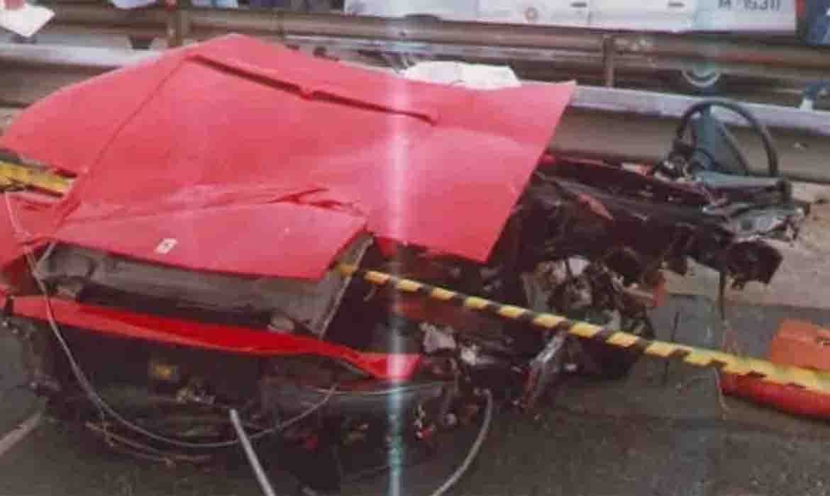 27 anos depois acidente de Gino e Nelsinho com Ferrari ainda viraliza.