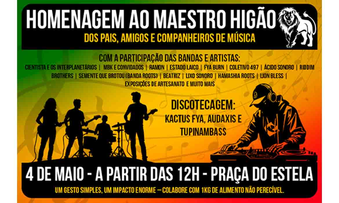 Amigos convidam para homenagem ao Maestro Higão